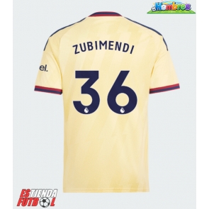 Arsenal Martin Zubimendi #36 Tercera Equipación 2026-27 Manga Corta